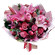 букет из роз и тюльпанов с лилией. Хорватия