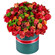 композиция из роз и хризантем в шляпной коробке. Хорватия